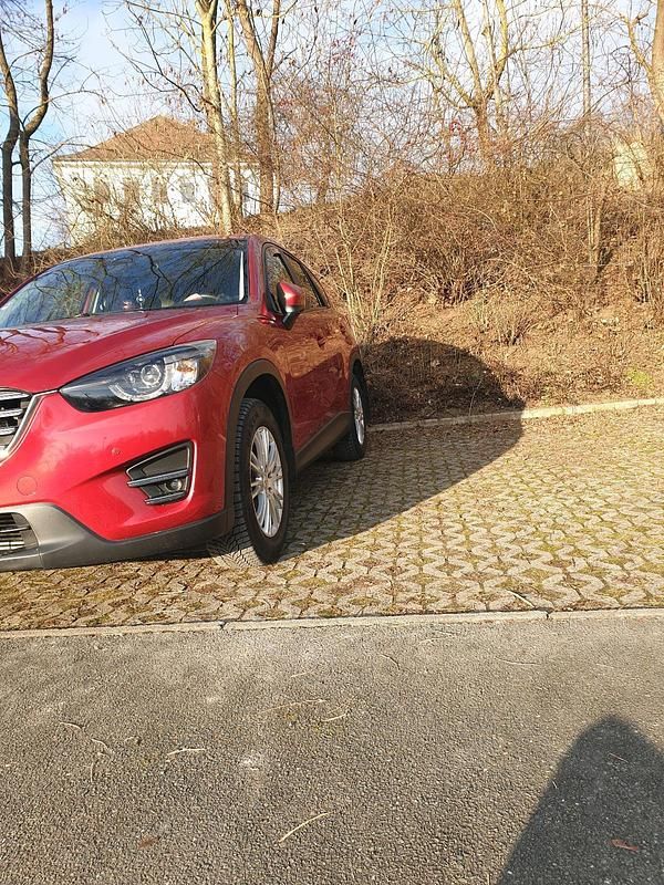 Gebraucht Mazda CX-5 150 PS (110 kW) 2017 Rot SUV