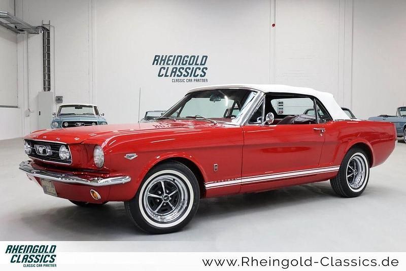 Rot Gebraucht 1966 Ford Mustang Cabrio | 67.800 € - Bild 1/3