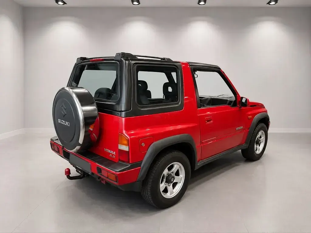 Używany Suzuki Vitara 80 KM (58 kW) 1993 Czerwony Kabriolet