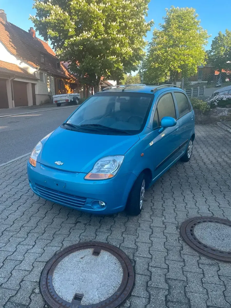 Gebraucht Chevrolet Matiz 52 PS (38 kW) 2007 Blau Kleinwagen