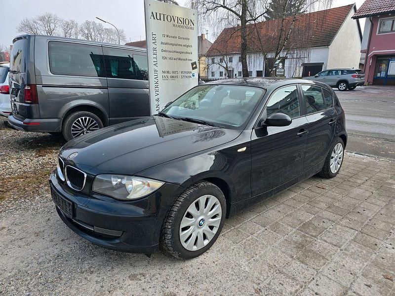 Schwarz Gebraucht 2008 BMW 118 Advantage Kleinwagen | 990 € (Superpreis) - Bild 1/4