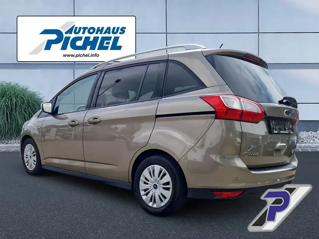Gebraucht Ford Grand C-Max Cool & Connect 125 PS (91 kW) 2019 Silber(metallic) Van / Kleinbus