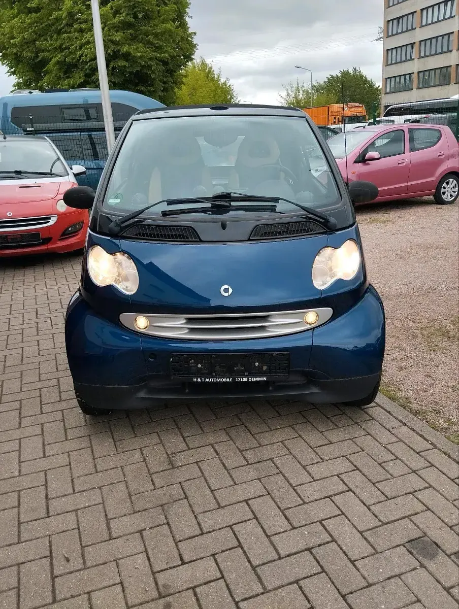 Gebraucht Smart ForTwo Cabrio 61 PS (44 kW) 2004 Blau Cabrio