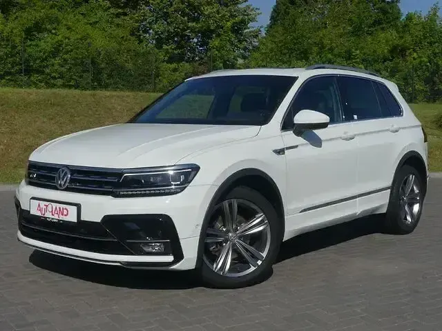 Gebraucht VW Tiguan R-line 150 PS (110 kW) 2019 Weiss SUV