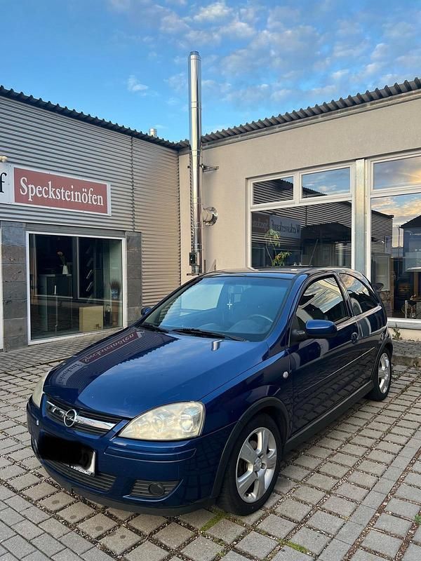 Blau Gebraucht 2005 Opel Corsa Kleinwagen | 400 € (Superpreis) - Bild 1/3