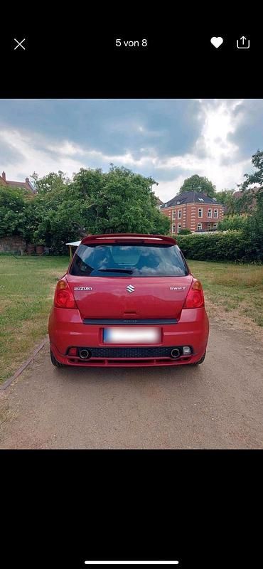 Gebraucht Suzuki Swift 126 PS (92 kW) 2006 Rot Kleinwagen