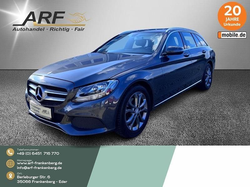 Grau Gebraucht 2015 Mercedes C180 Kombi | 15.990 € (Fairer Preis) - Bild 1/4