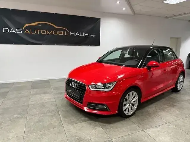 Usata Audi A1 Sportback Admired 95 CV (69 kW) 2017 Rosso Utilitaria