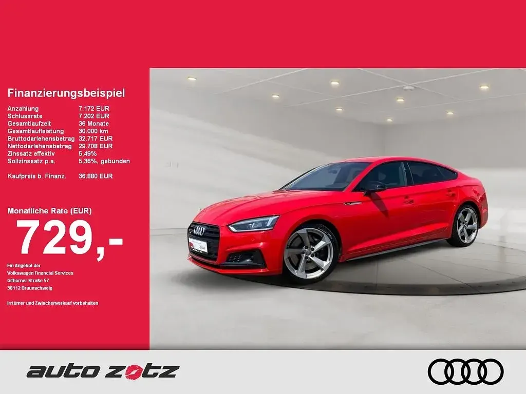 Gebraucht Audi S5 Sportback Ambiente 347 PS (255 kW) 2019 Kleinwagen
