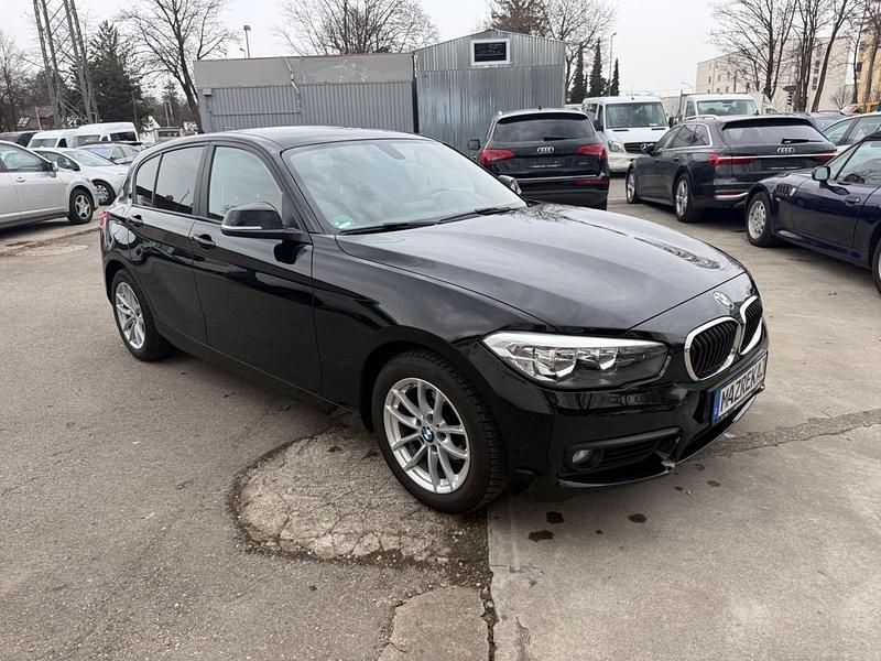 Gebraucht BMW 116 Advantage 136 PS (100 kW) 2017 Schwarz Kleinwagen
