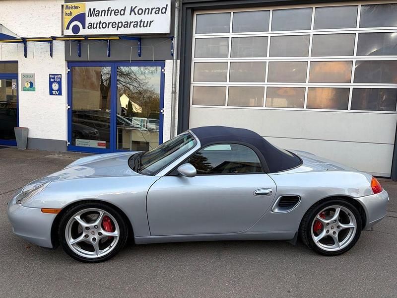 Gebraucht Porsche Boxster S 252 PS (185 kW) 2002 Silber Cabrio