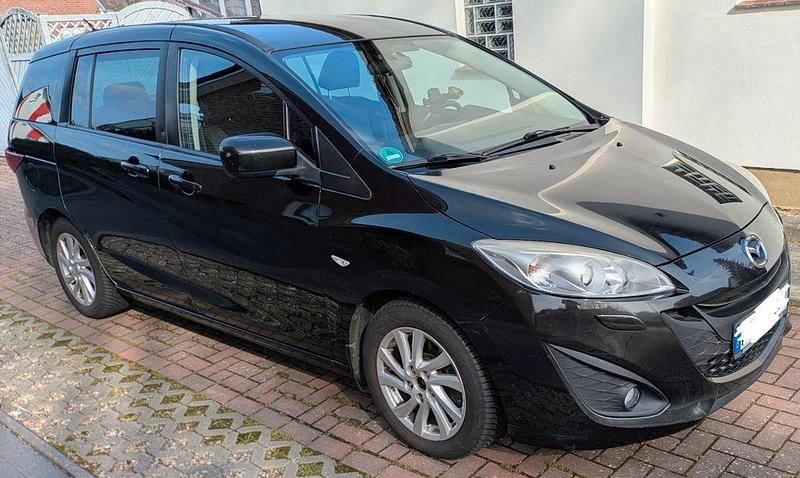 Gebraucht Mazda 5 Center-Line 116 PS (85 kW) 2012 Schwarz Van / Kleinbus