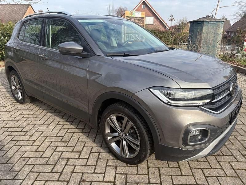 Grau Gebraucht 2019 VW T-Cross Style SUV | 12.971 € - Bild 1/4