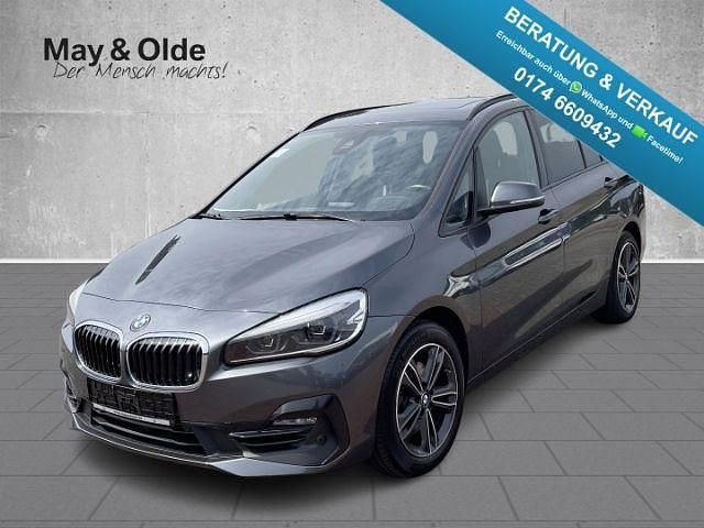 Grau Gebraucht 2019 BMW 218 Gran Tourer Sport Line Van / Kleinbus | 16.990 € (Fairer Preis) - Bild 1/4