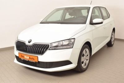 Weiß Gebraucht 2019 Skoda Fabia Cool Plus Kleinwagen | 12.220 € (Superpreis) - Bild 1/4