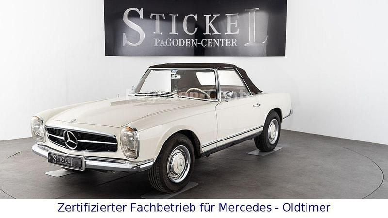 Gebraucht Mercedes 230 1967 Weiß Cabrio