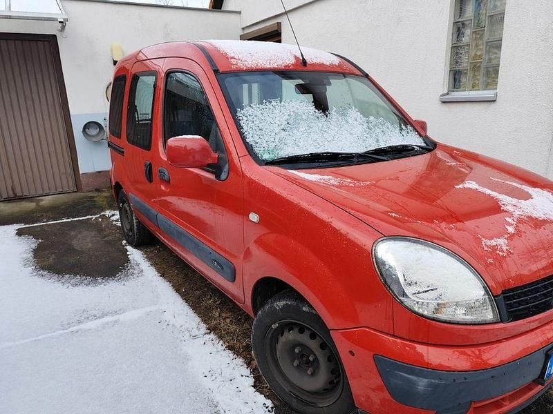 Gebraucht Renault Kangoo Expression 75 PS (55 kW) 2007 Rot Van / Kleinbus