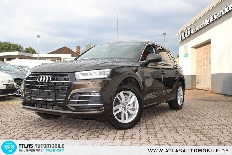 Braun Gebraucht 2020 Audi Q5 S-Line SUV | 28.990 € (Superpreis) - Bild 1/4