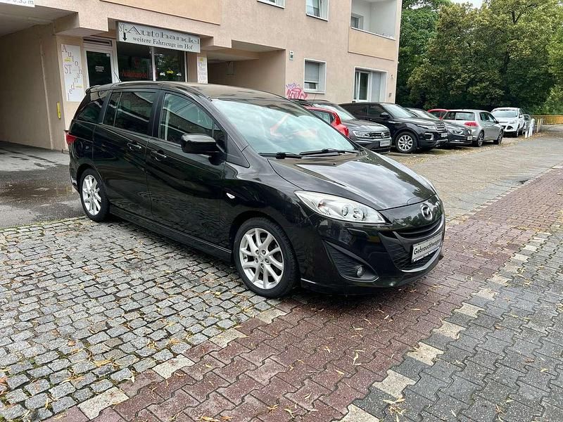 Sparkling black Gebraucht 2011 Mazda 5 Sports-Line Van / Kleinbus | 8.990 € (Teuer) - Bild 1/4