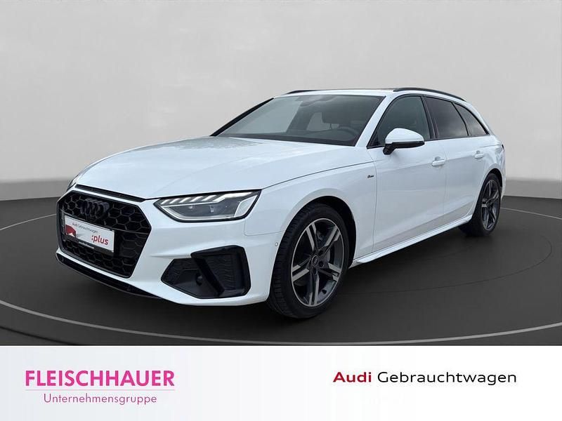 Weiss Gebraucht 2024 Audi A4 S-Line Kombi | 36.980 € (Fairer Preis) - Bild 1/4