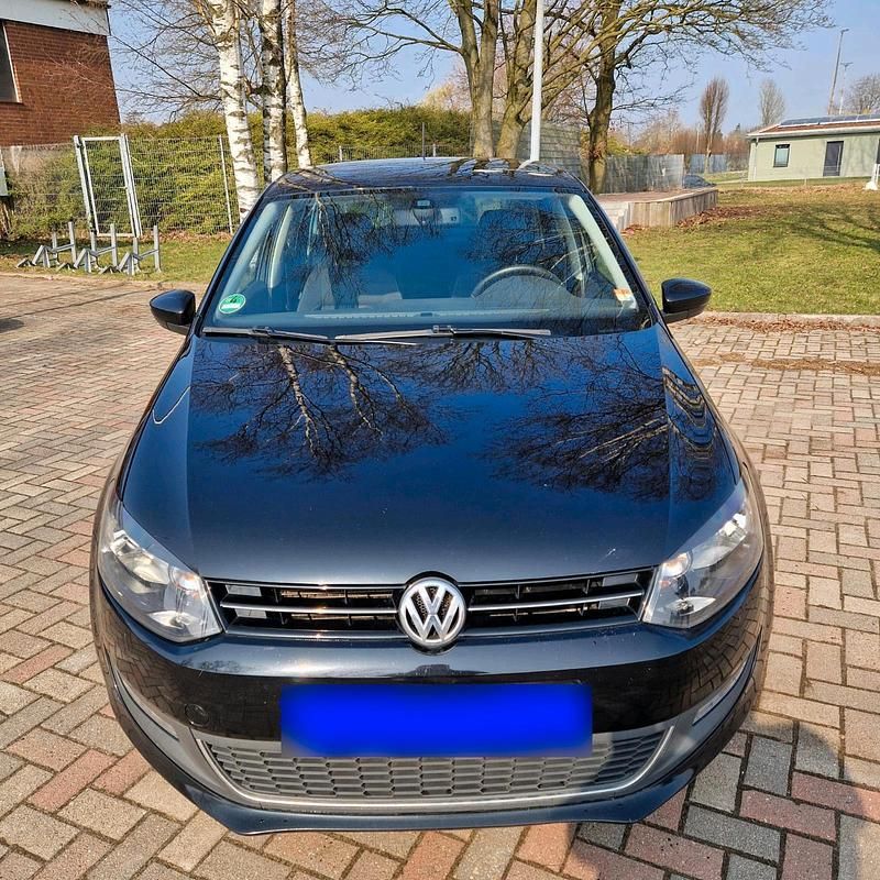 Gebraucht VW Polo Match 90 PS (66 kW) 2012 Schwarz Kleinwagen