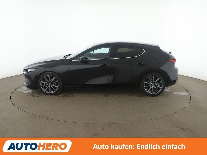 Gebraucht Mazda 3 Selection 122 PS (89 kW) 2021 Schwarz Limousine
