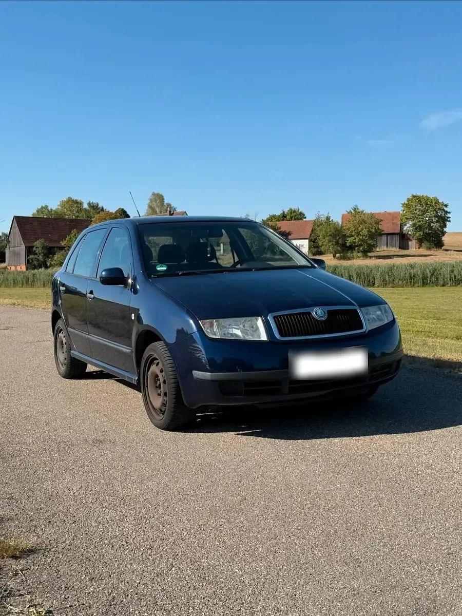 Gebraucht Skoda Fabia 75 PS (55 kW) 2003 Blau Limousine