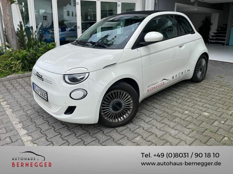 Weiß Gebraucht 2023 Fiat 500e Cabrio | 24.950 € (Fairer Preis) - Bild 1/4