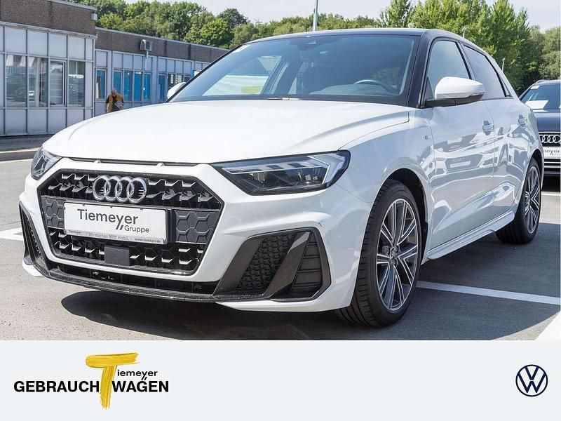 Gletscherweiß metallic/mythoss Gebraucht 2022 Audi A1 S-Line Kleinwagen | 21.280 € (Fairer Preis) - Bild 1/4