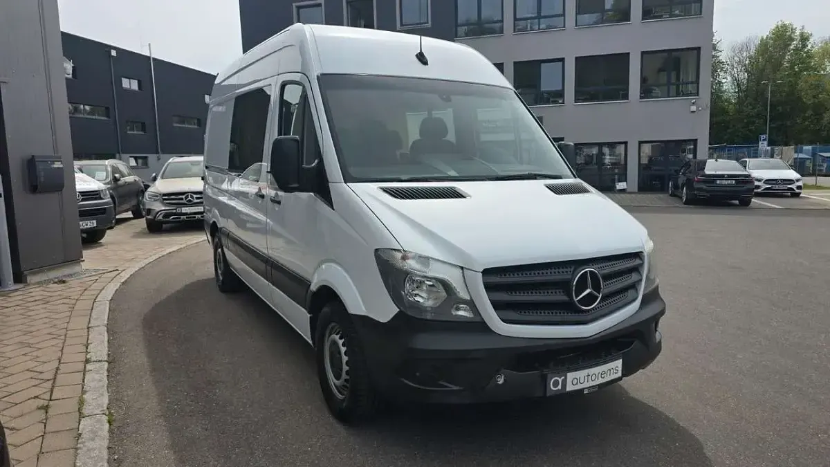 Gebraucht Mercedes Sprinter 163 PS (119 kW) 2018 Weiß Van