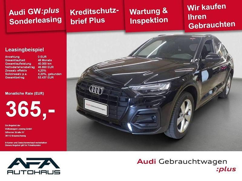 Schwarz Gebraucht 2025 Audi Q5 Sportback SUV | 46.649 € (Superpreis) - Bild 1/4