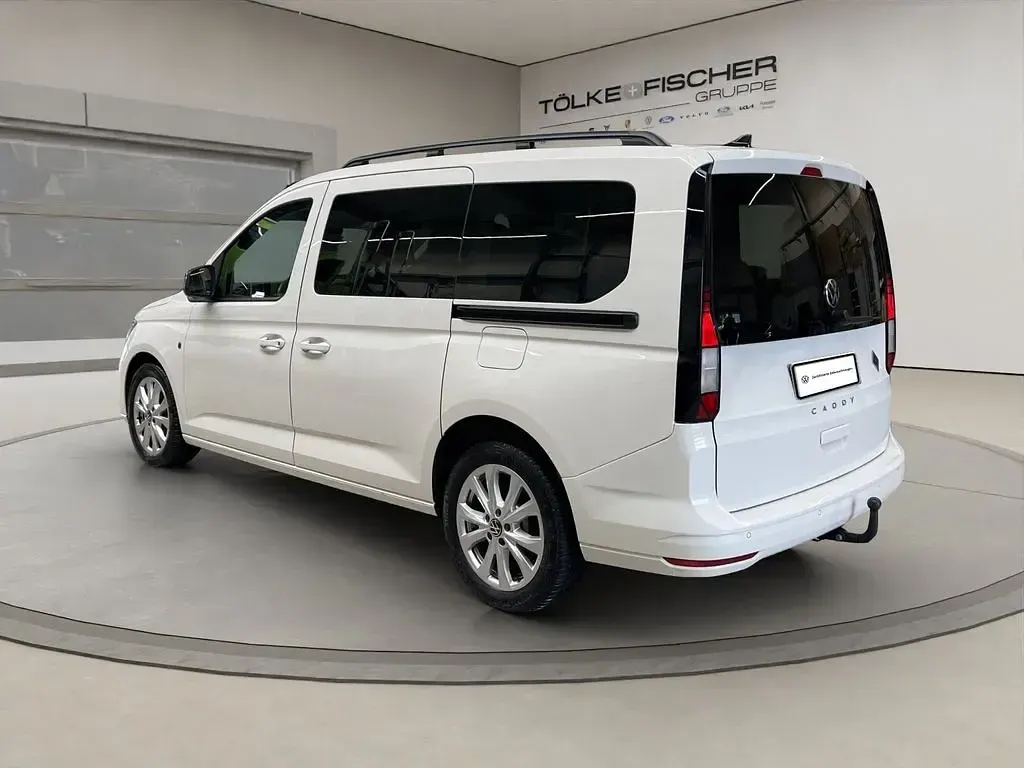 Gebraucht VW Caddy Maxi Life 122 PS (89 kW) 2022 Weiß Van / Kleinbus