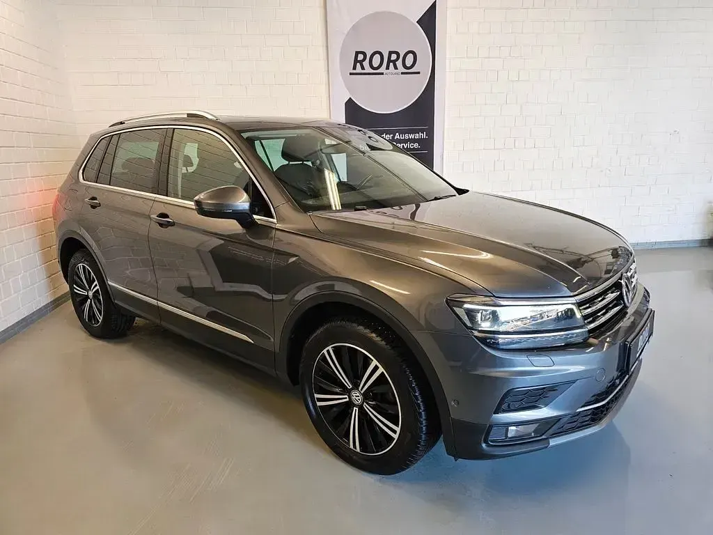 Gebraucht VW Tiguan Highline 190 PS (139 kW) 2018 Grau SUV