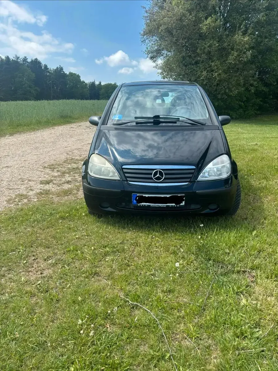Gebraucht Mercedes A170 2000 Schwarz Kleinwagen