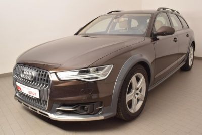 Braun metallic Gebraucht 2016 Audi A6 Allroad Comfort Kombi | 34.987 € - Bild 1/4
