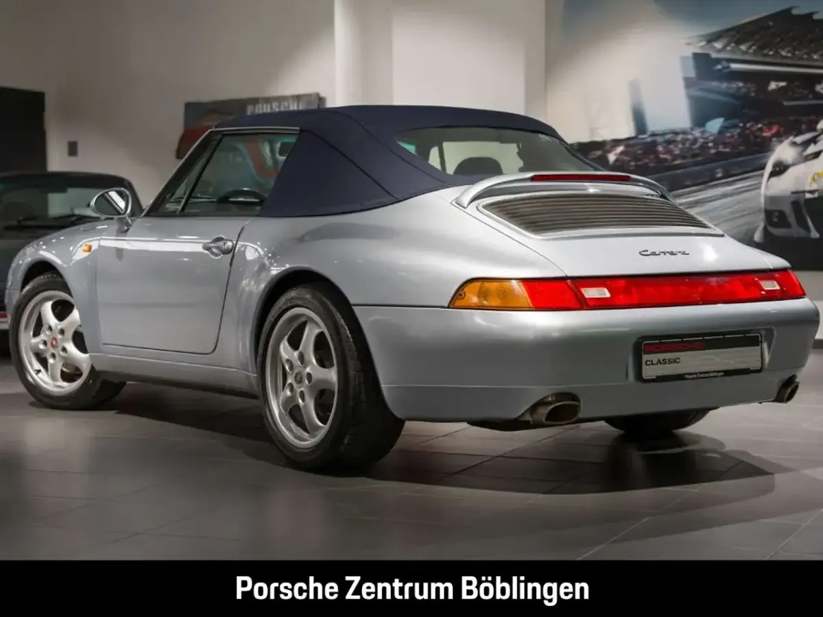 Gebraucht Porsche 911 Carrera Cabriolet 272 PS (200 kW) 1994 Silber Cabrio