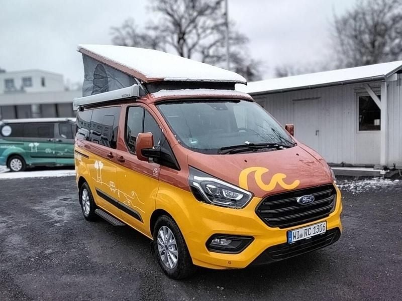 Gebraucht Ford Transit Custom Nugget 170 PS (125 kW) 2023 Orange Van / Kleinbus