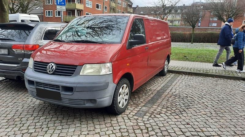 Gebraucht VW Transporter 84 PS (61 kW) 2006 Rot Van