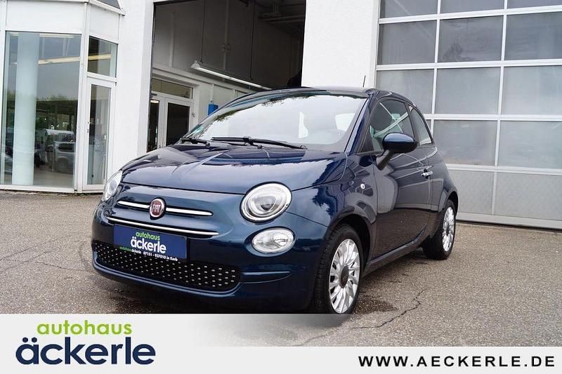 Blau Gebraucht 2021 Fiat 500 Lounge Kleinwagen | 12.990 € (Fairer Preis) - Bild 1/4