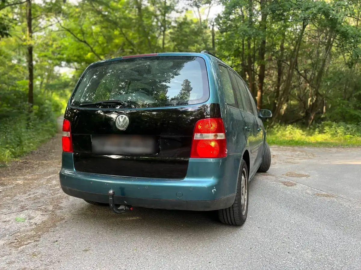Gebraucht VW Touran 140 PS (102 kW) 2005 Grün Van / Kleinbus
