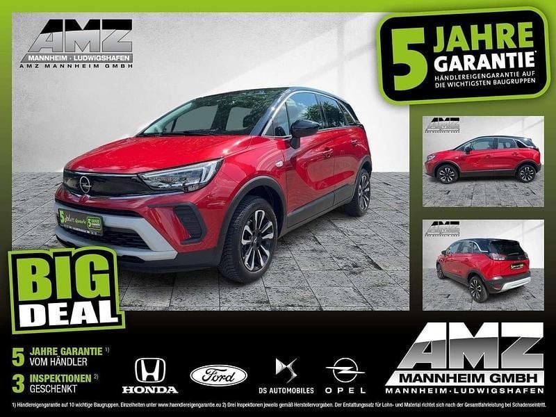 Lackierung peperoncino red/met Gebraucht 2024 Opel Crossland Elegance SUV | 18.490 € (Superpreis) - Bild 1/4