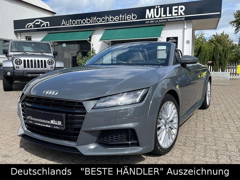 Grau Gebraucht 2018 Audi TT Roadster S-Line Cabrio | 27.850 € (Etwas zu teuer) - Bild 1/4