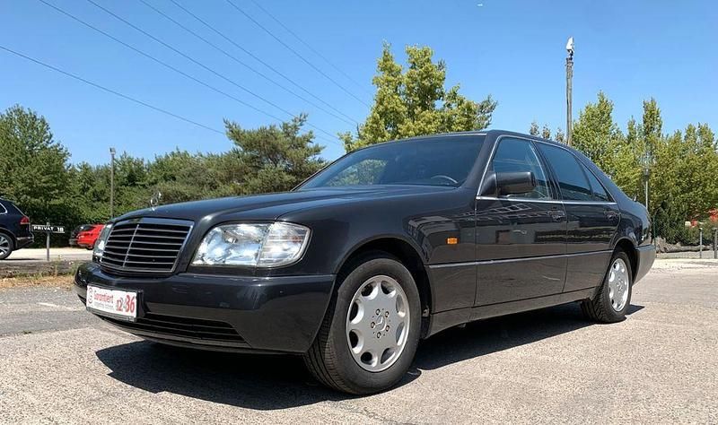 Schwarz Gebraucht 1993 Mercedes S320 Limousine | 24.900 € - Bild 1/4