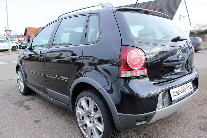 Gebraucht VW Polo Cross 101 PS (74 kW) 2008 Schwarz Kleinwagen