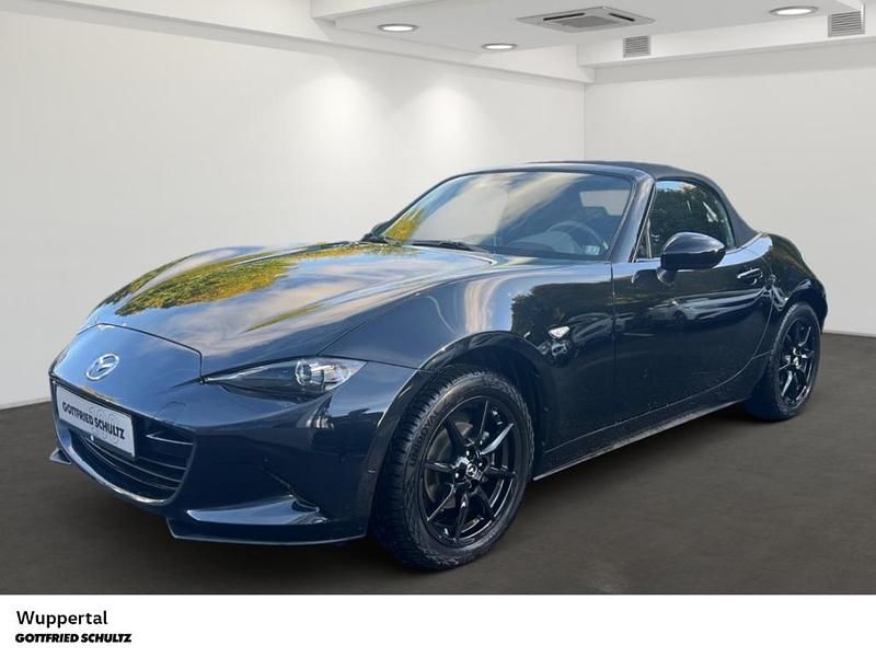 Schwarz Gebraucht 2023 Mazda MX5 Prime-Line Cabrio | 24.950 € (Fairer Preis) - Bild 1/4