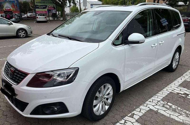 Gebraucht Seat Alhambra Style 150 PS (110 kW) 2019 Weiß Van / Kleinbus