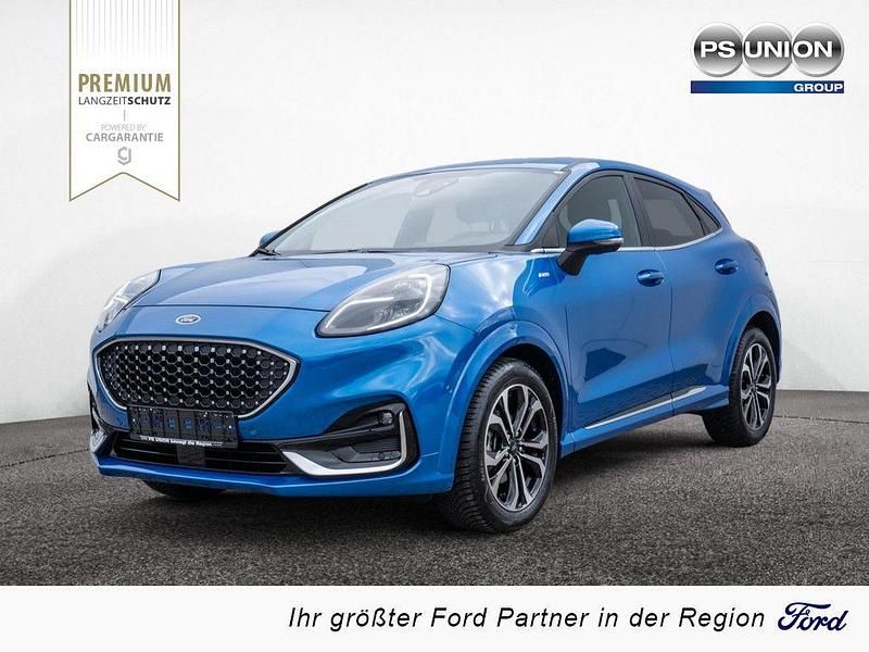 Dynamic blau Gebraucht 2024 Ford Puma Gen-E ST-Line SUV | 29.990 € (Teuer) - Bild 1/4