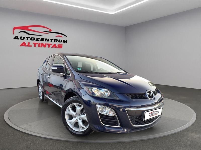 Tiamatblau metallic Gebraucht 2011 Mazda CX-7 Exclusive-Line SUV | 7.200 € (Etwas zu teuer) - Bild 1/4