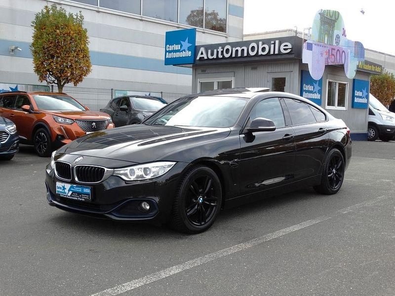 Schwarz Gebraucht 2015 BMW 420 Gran Coupé Sport Line Coupé | 14.800 € (Etwas zu teuer) - Bild 1/4