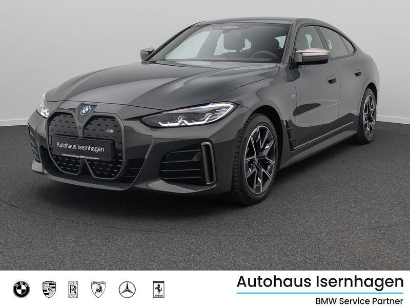 Bmw individual dravitgrau schwarz Gebraucht 2022 BMW i4 Sport Line Limousine | 49.499 € (Fairer Preis) - Bild 1/4